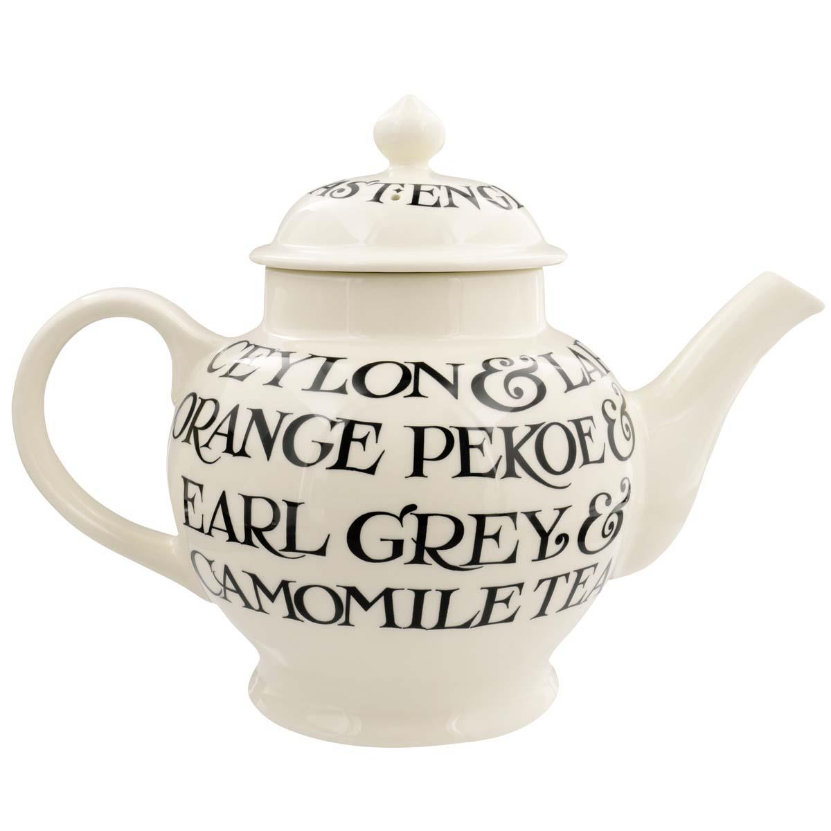 Emma Bridgewater Black Toast Teapot  RIGHT