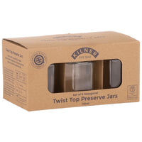Kilner Hexagonal Set Of 6 Twist Top Jars