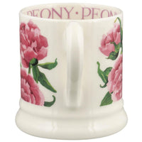 Emma Bridgewater Pink Peony Half Pint Mug BACK