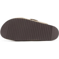 Taupe Suede Barbour Kyra Closed Toe Sandal sole