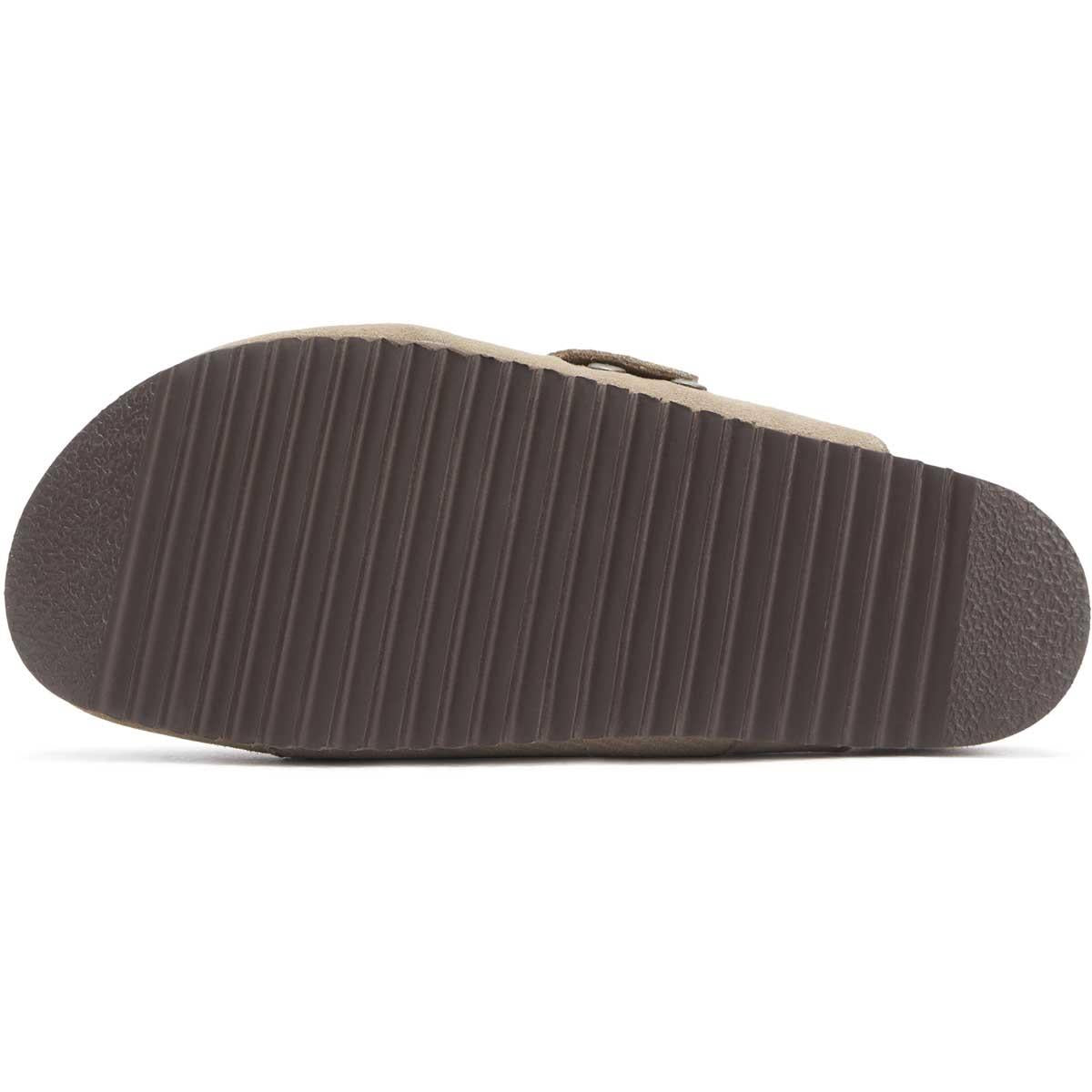 Taupe Suede Barbour Kyra Closed Toe Sandal sole