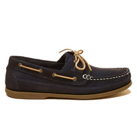 Chatham x Joules Womens Cove Deck Shoe navy side