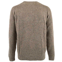 Albert and Maurice Donegal Rib Jumper Mink