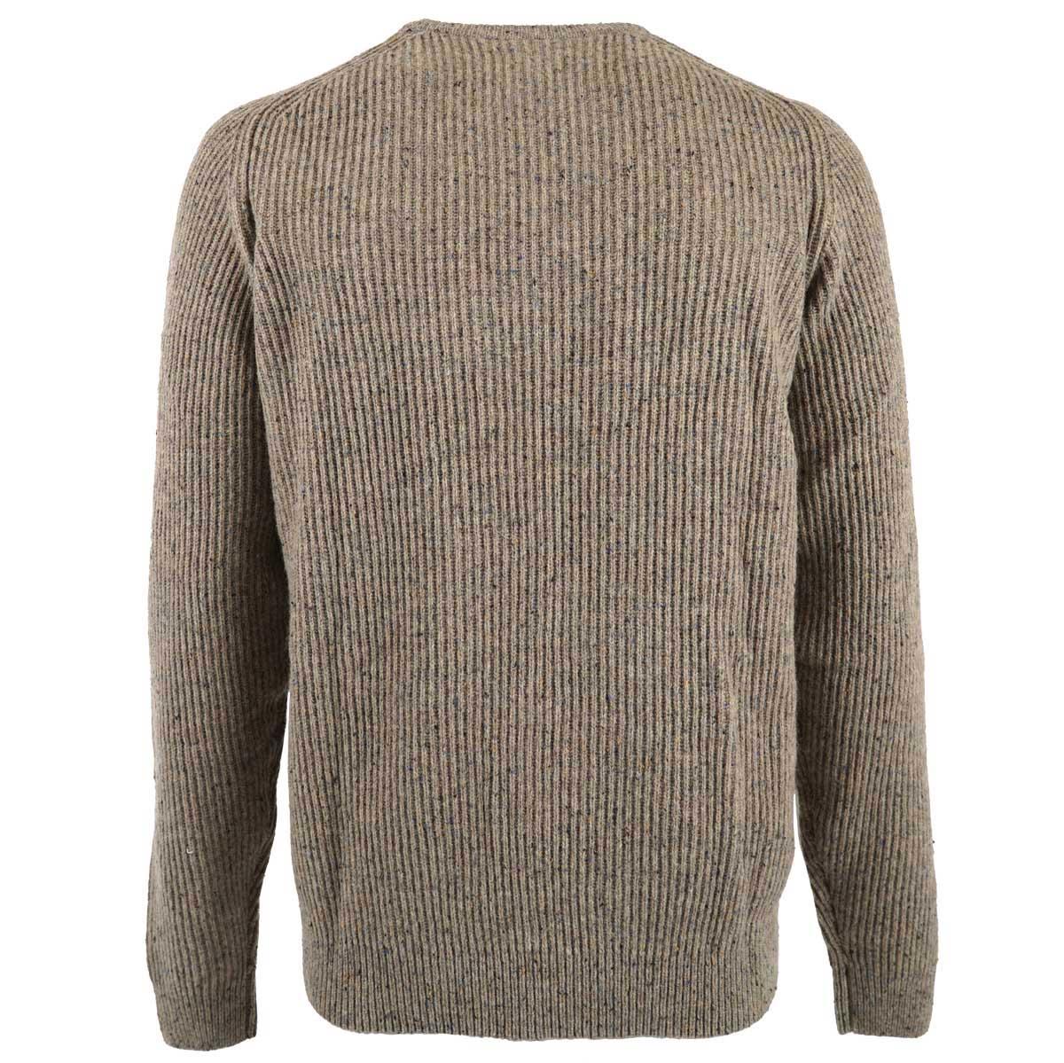 Albert and Maurice Donegal Rib Jumper Mink