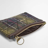 Classic Tartan Barbour Wetherham Quilted Tartan Bag pouch2