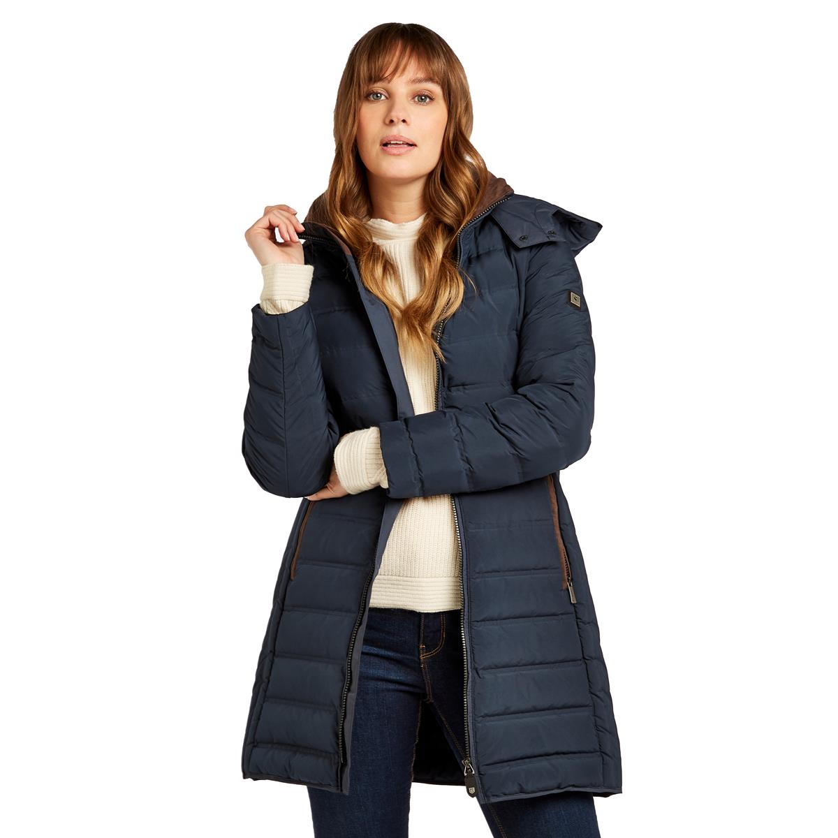 Navy Dubarry Womens Ballybrophy Jacket Lifestyle