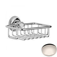 Polished Nickel Samuel Heath Style Moderne Soap Basket N6630