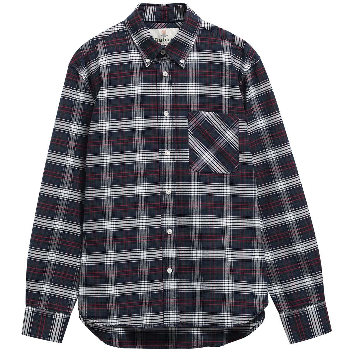 Barbour Mens Clyde Authentic Highland Check Oxford Shirt
