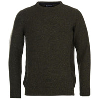 Dark Seaweed Barbour Mens Tisbury Crew