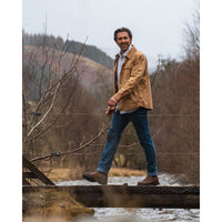 Hoggs Of Fife Huntly Mens Huntly Waxed Canvas Utility Overshirt
