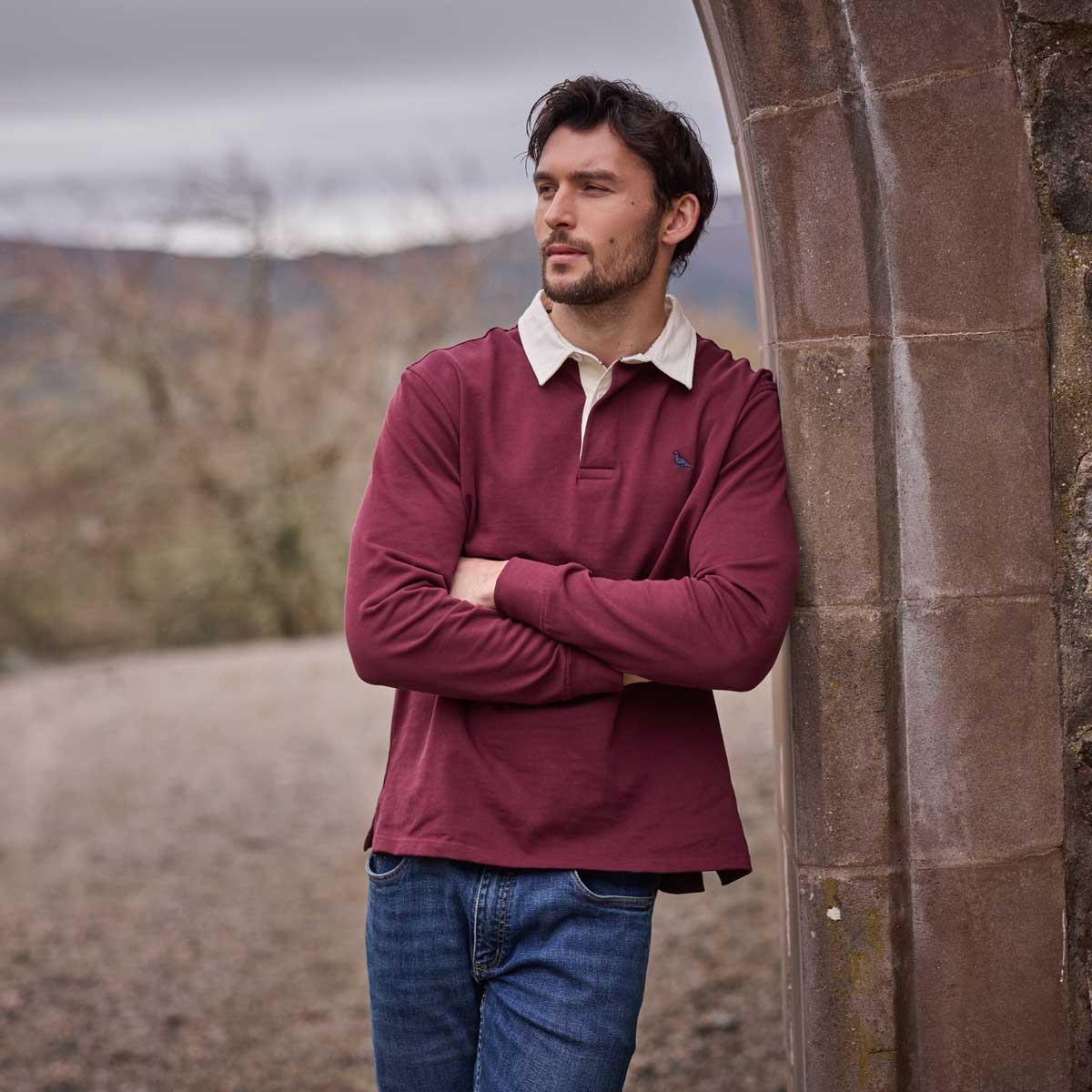 Schoffel Mens Porthallow Rugby Shirt