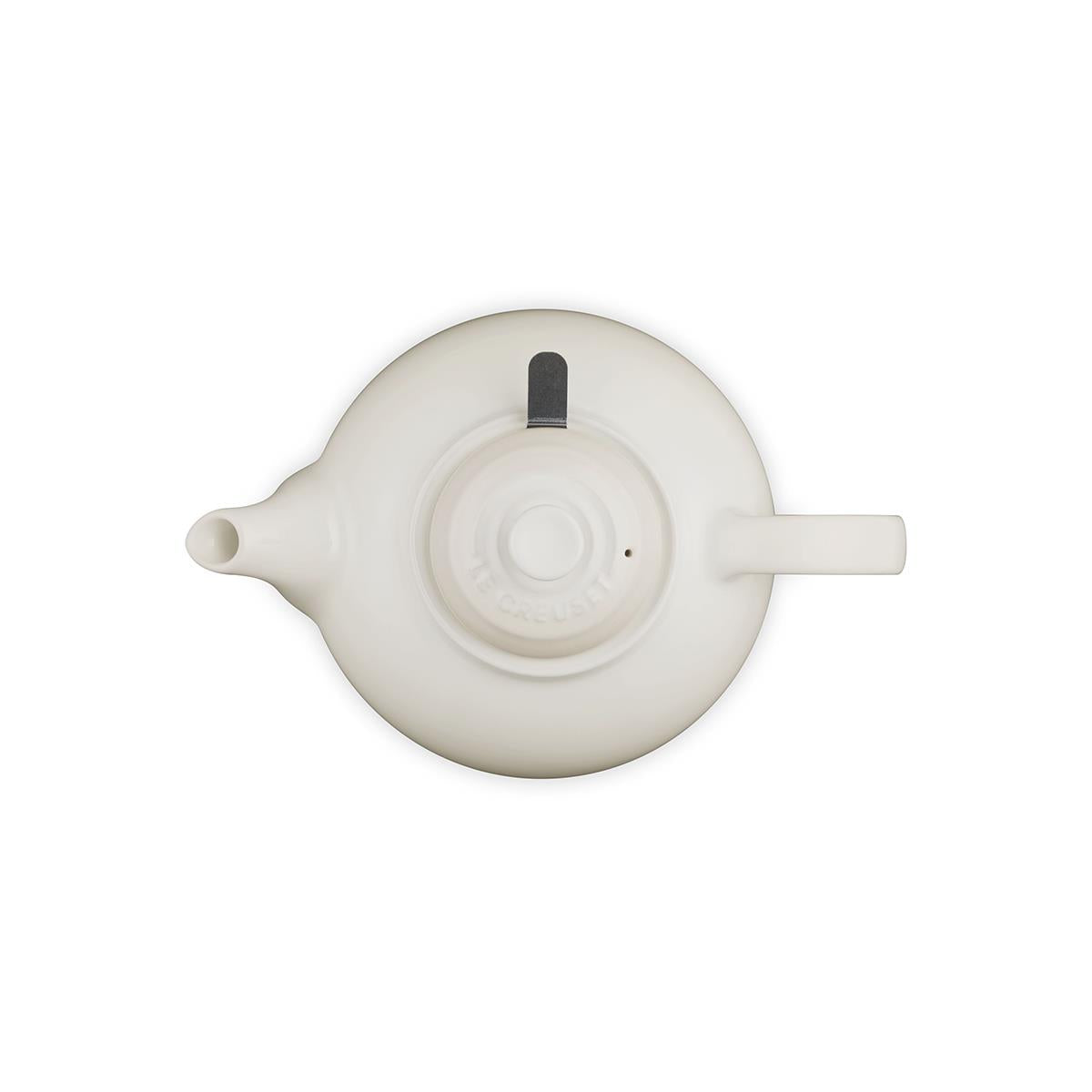 Le Creuset Stoneware Classic Teapot with Infuser MERINGUE