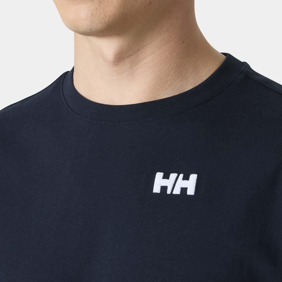 Navy Helly Hansen Mens Core T-Shirt 2.0 LOGO