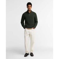 Barbour Mens Essential Fleck Half Zip Jumper