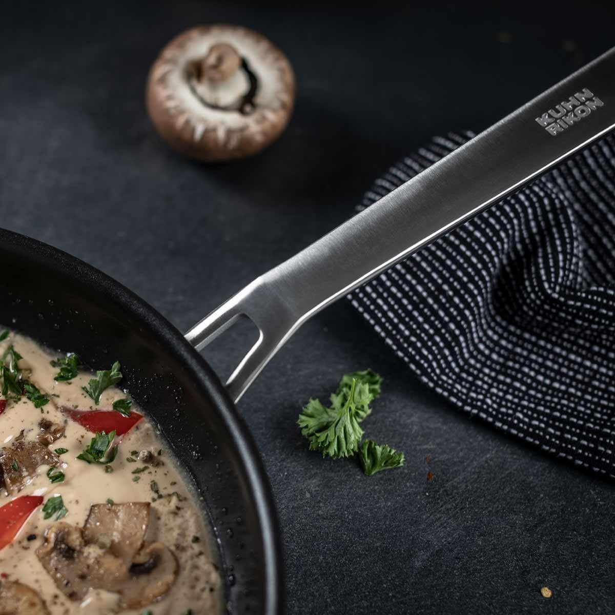 Kuhn Rikon Culinary Fiveply Frying Pan Non-Stick Lifestyle Detail
