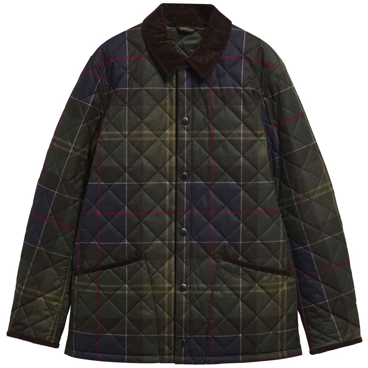 Barbour Mens Icons Tartan Heritage Liddesdale Quilted Jacket