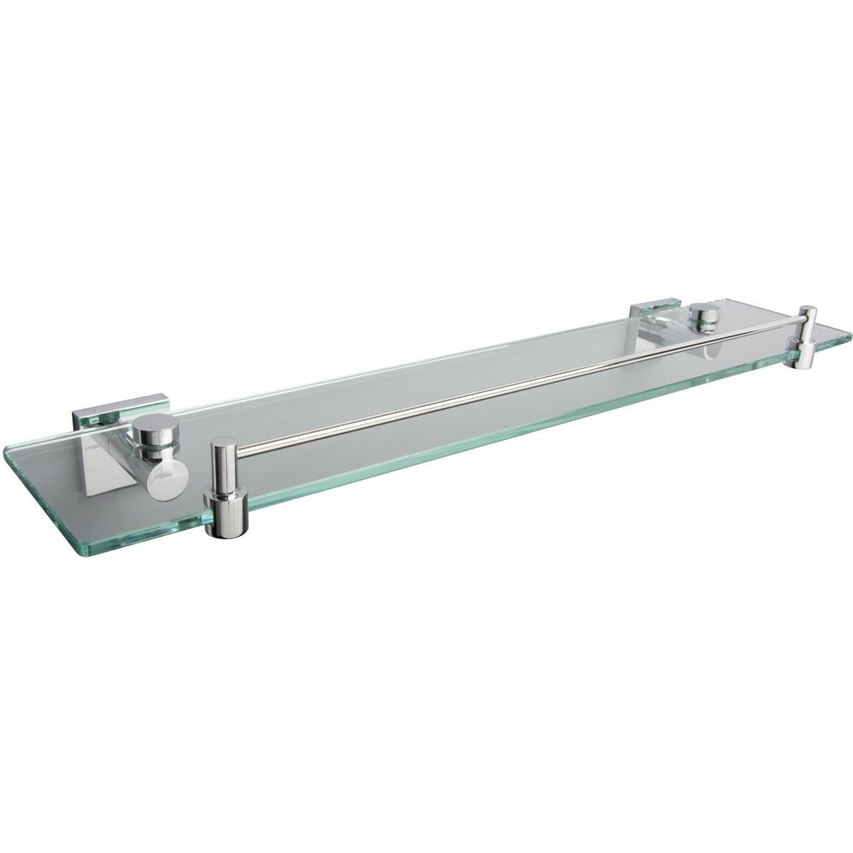 Miller Atlanta Glass Shelf with Guard Rail