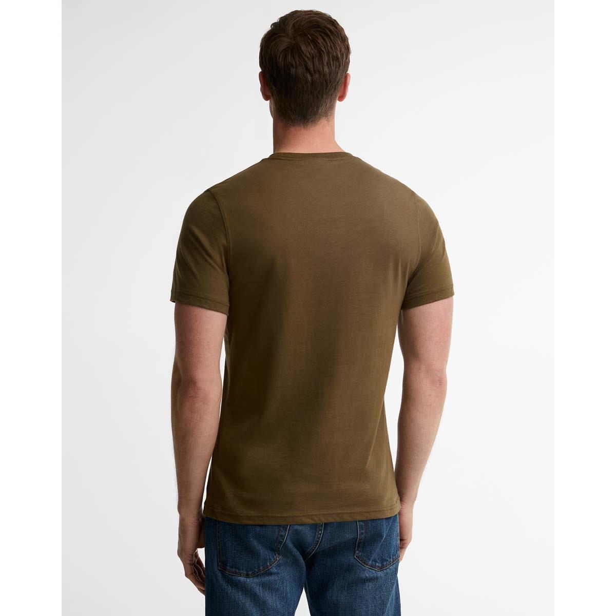Beech Barbour Mens Pheasant Graphic Tailored T-Shirt BACK