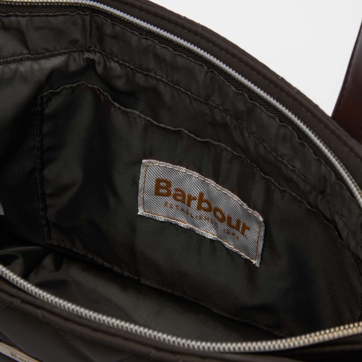 Barbour Womens Mini Quilted Tote Bag