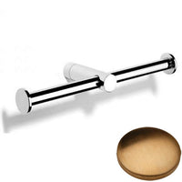 Brushed Gold Unlacquered Samuel Heath Xenon Double Paper Holder N5092