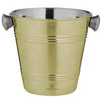 Viners Barware 1L Gold Single Wall Ice Bucket