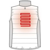 Dark Blue Deerhunter Mens Heat Padded Waistcoat diagram2