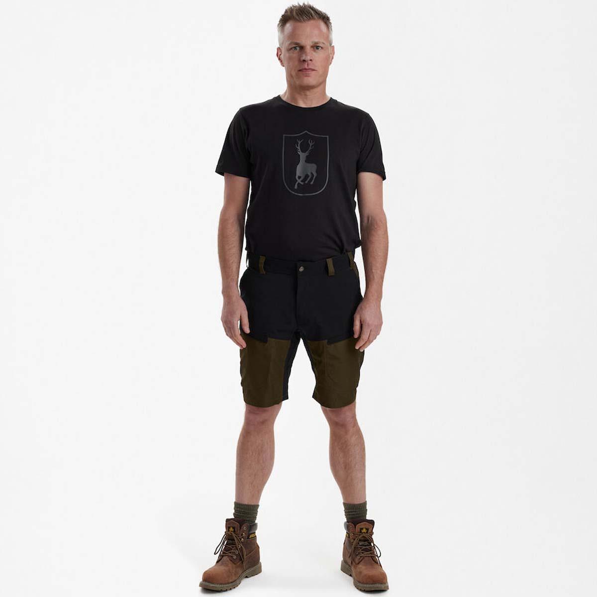 Fallen Leaf Deerhunter Mens Strike Shorts on model
