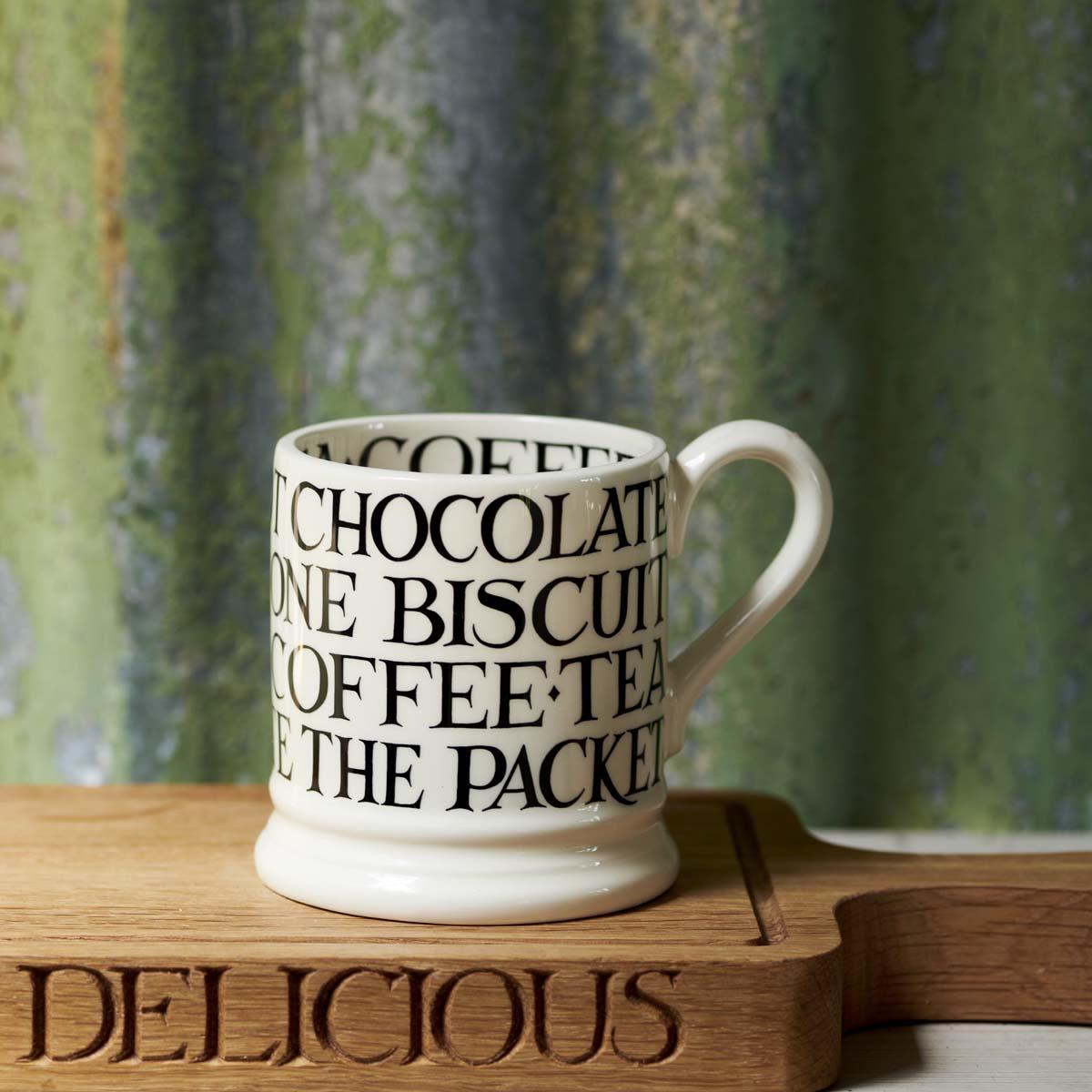 Emma Bridgewater Black Toast Half Pint Mug