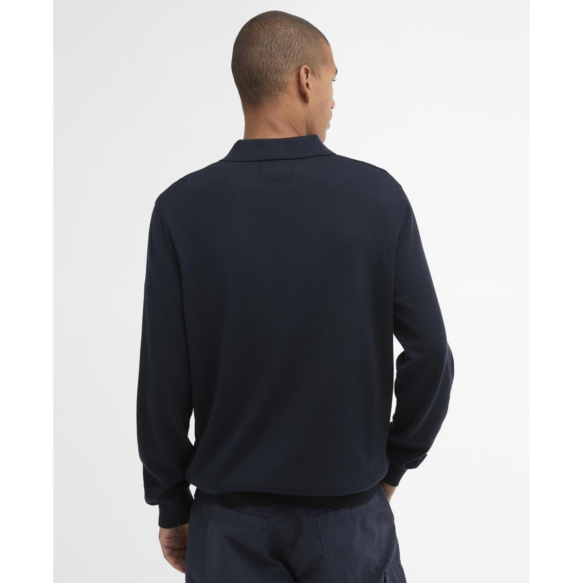 Barbour Mens Pima Cotton Knitted Polo Shirt