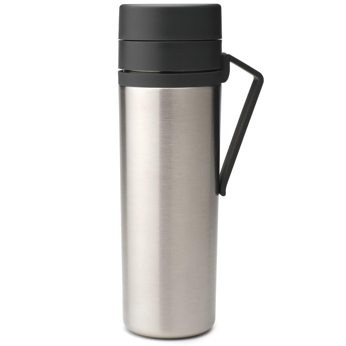 Dark Grey Brabantia Make & Take Insulated Flask
