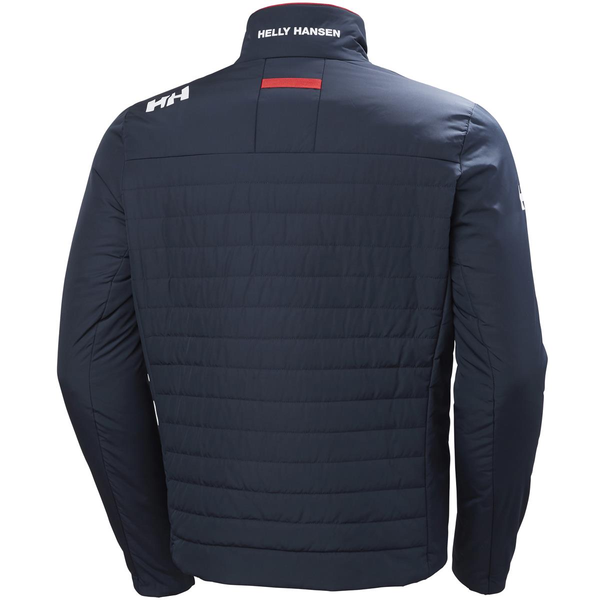Navy Helly Hansen Mens Crew Insulator Jacket 2.0 Rear