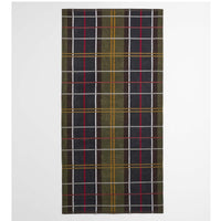 Classic Tartan Barbour Tartan Beach Towel flat