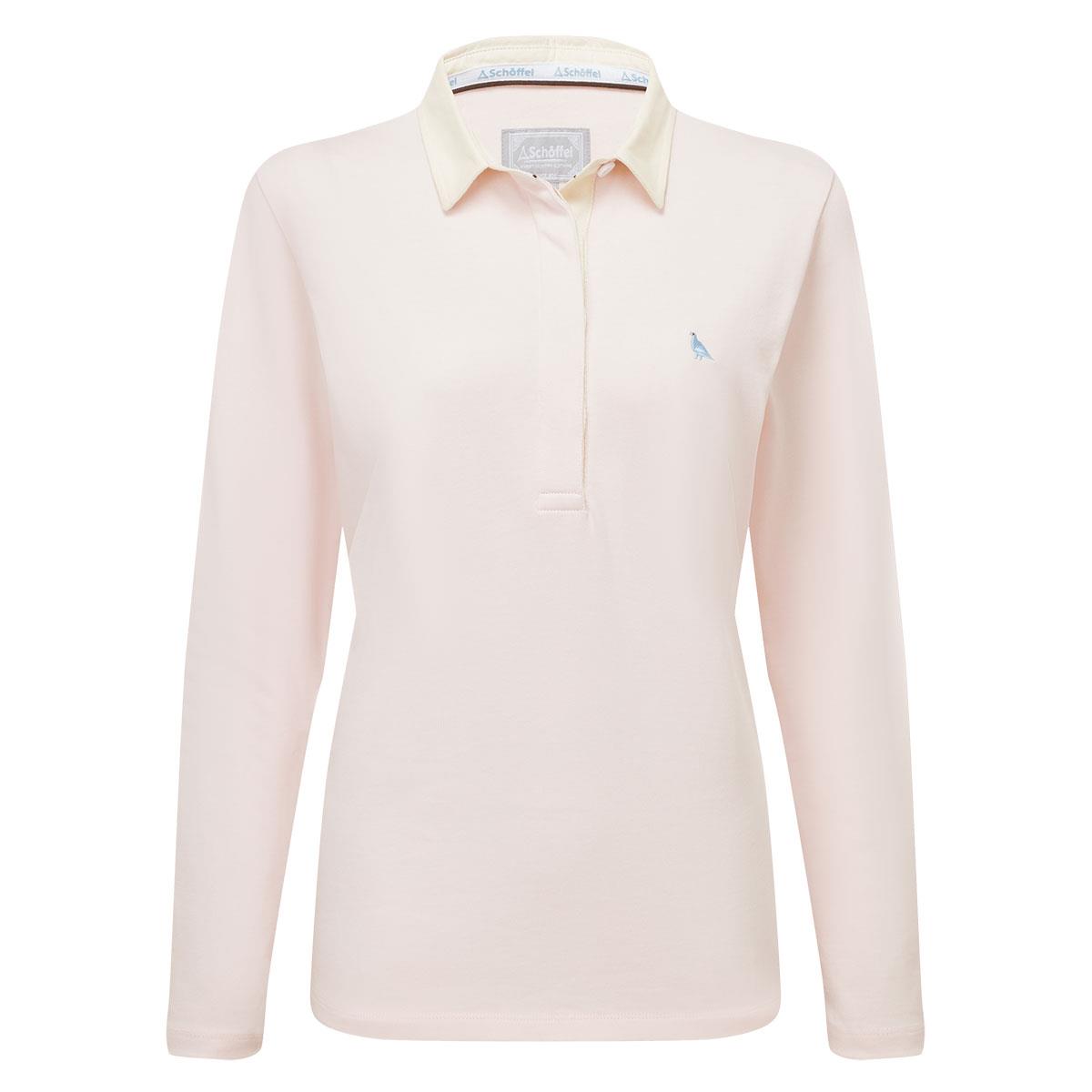 Mauve Blush Schoffel Womens Chapel Porth Rugby Shirt