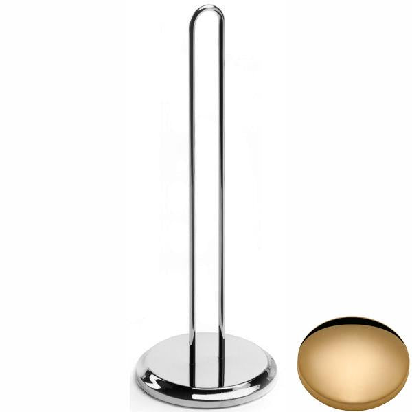 Non-Lacquered Brass Samuel Heath Freestanding Spare Toilet Roll Holder L232