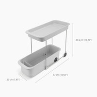 Joseph Joseph CupboardStore 2-Tier Easy-Access Storage Caddy Dimensions