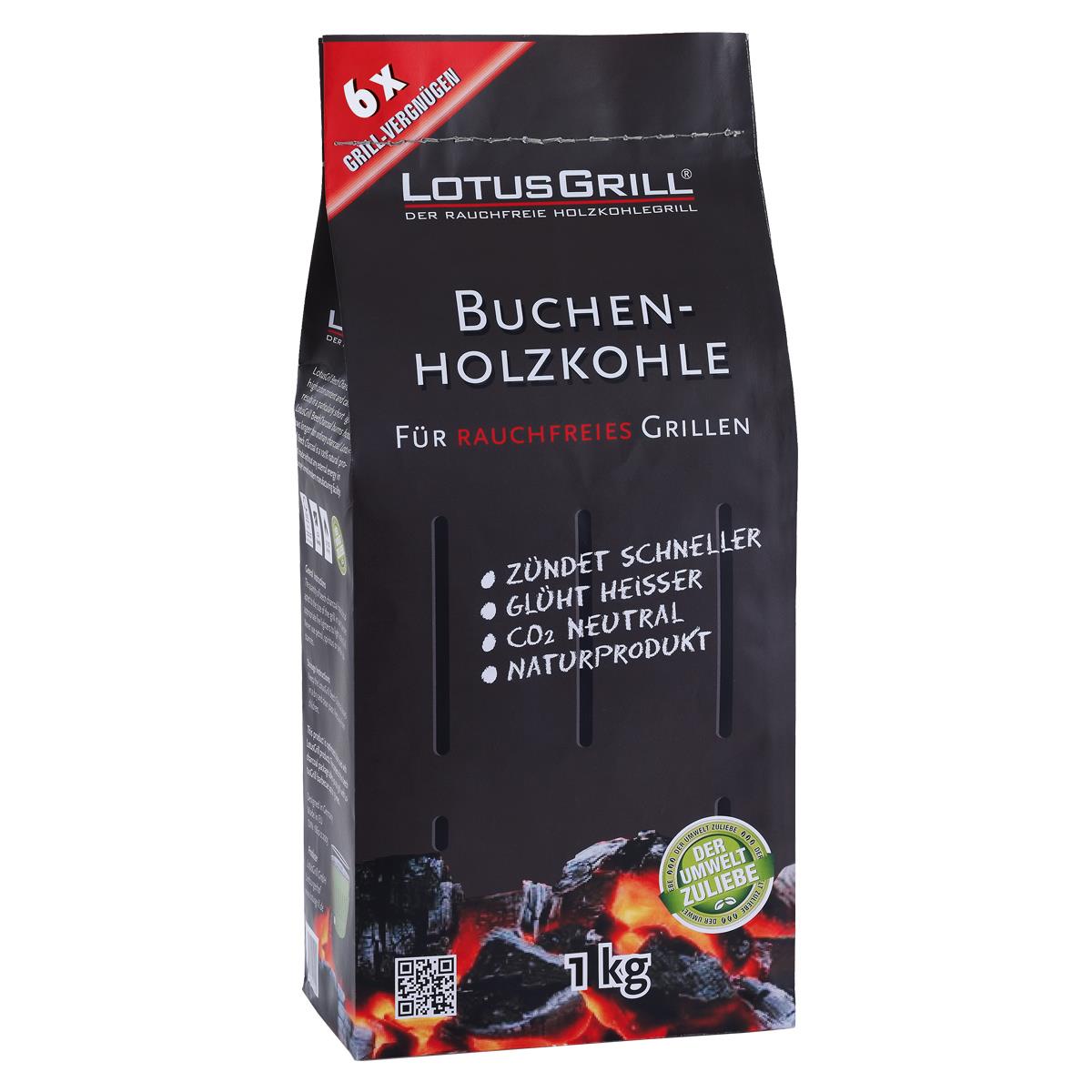LotusGrill 1KG Charcoal