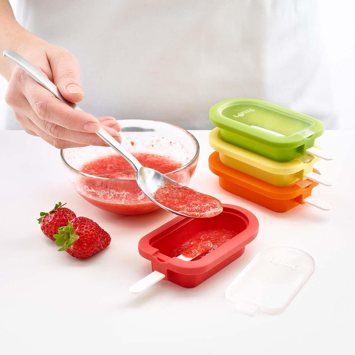 Lekue Stackable Ice Lolly Moulds Set of 4