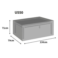 Bosmere Ultimate Protector Rectangular Table Cove size