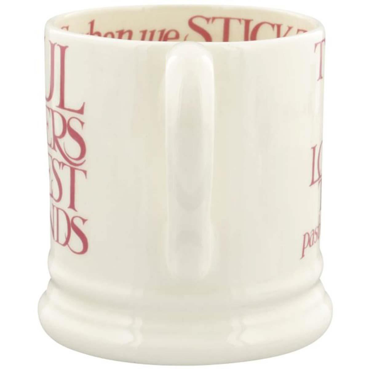 Emma Bridgewater Pink Toast Soul Sisters Half Pint Mug