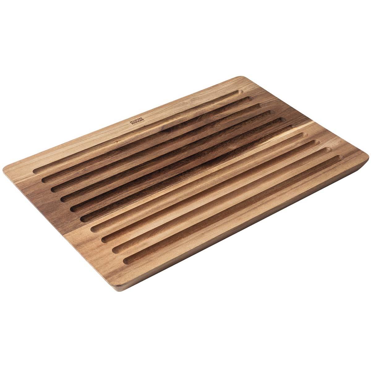 Kuhn Rikon Culinary Forged Acacia Bread Cutting Board