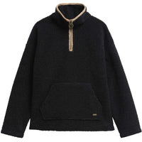 Barbour Womens Bamburgh Fleece Jumper Black