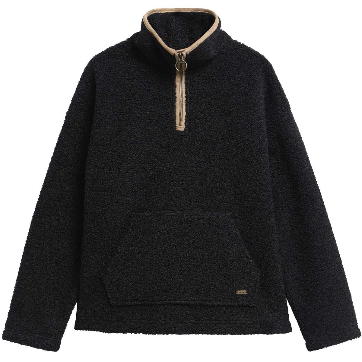 Barbour Womens Bamburgh Fleece Jumper Black