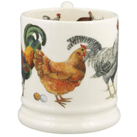 Emma Bridgewater Rise & Shine Set Of 2 Half Pint Mugs FRONT2
