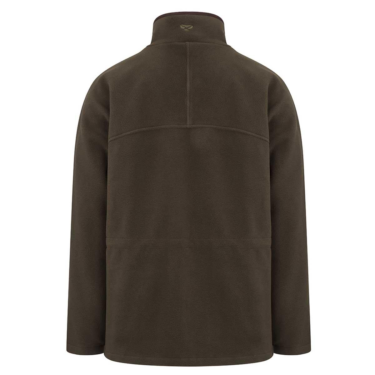 Green Hoggs Of Fife Mens Ghillie II Waterproof Padded Fleece Jacket Back