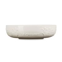 Meringue Le Creuset Stoneware Bowl La Jardin Collection side