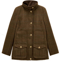Joules Womens Fieldcoat Tweed Jacket
