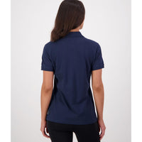 Navy Swanndri Womens Gladstone Polo Shirt Back