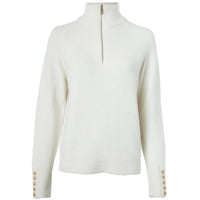 Holland Cooper Womens Tori Quarter Zip Knitted Jumper