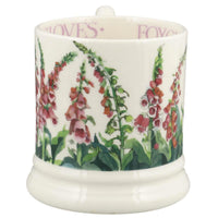 Emma Bridgewater Foxgloves Half Pint Mug front