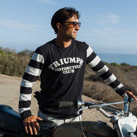 Triumph Mens Club Racer Long Sleeve Tee